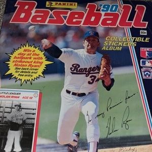 1990 Edition Baseball Collectable Sticker Album
